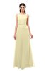ColsBM Livia Anise Flower Bridesmaid Dresses Sleeveless A-line Traditional Pick up Floor Length Sabrina