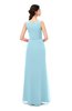 ColsBM Livia Aqua Bridesmaid Dresses Sleeveless A-line Traditional Pick up Floor Length Sabrina