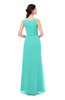 ColsBM Livia Blue Turquoise Bridesmaid Dresses Sleeveless A-line Traditional Pick up Floor Length Sabrina