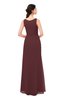 ColsBM Livia Burgundy Bridesmaid Dresses Sleeveless A-line Traditional Pick up Floor Length Sabrina