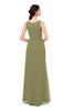 ColsBM Livia Cedar Bridesmaid Dresses Sleeveless A-line Traditional Pick up Floor Length Sabrina