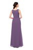 ColsBM Livia Chinese Violet Bridesmaid Dresses Sleeveless A-line Traditional Pick up Floor Length Sabrina