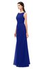 ColsBM Livia Electric Blue Bridesmaid Dresses Sleeveless A-line Traditional Pick up Floor Length Sabrina