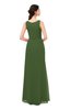 ColsBM Livia Garden Green Bridesmaid Dresses Sleeveless A-line Traditional Pick up Floor Length Sabrina