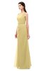 ColsBM Livia Gold Bridesmaid Dresses Sleeveless A-line Traditional Pick up Floor Length Sabrina