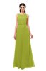ColsBM Livia Green Oasis Bridesmaid Dresses Sleeveless A-line Traditional Pick up Floor Length Sabrina