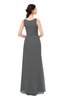 ColsBM Livia Grey Bridesmaid Dresses Sleeveless A-line Traditional Pick up Floor Length Sabrina