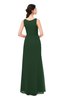ColsBM Livia Hunter Green Bridesmaid Dresses Sleeveless A-line Traditional Pick up Floor Length Sabrina