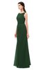 ColsBM Livia Hunter Green Bridesmaid Dresses Sleeveless A-line Traditional Pick up Floor Length Sabrina