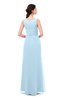 ColsBM Livia Ice Blue Bridesmaid Dresses Sleeveless A-line Traditional Pick up Floor Length Sabrina