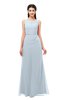 ColsBM Livia Illusion Blue Bridesmaid Dresses Sleeveless A-line Traditional Pick up Floor Length Sabrina