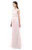 ColsBM Livia Light Pink Bridesmaid Dresses Sleeveless A-line Traditional Pick up Floor Length Sabrina