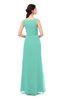 ColsBM Livia Mint Green Bridesmaid Dresses Sleeveless A-line Traditional Pick up Floor Length Sabrina