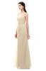 ColsBM Livia Novelle Peach Bridesmaid Dresses Sleeveless A-line Traditional Pick up Floor Length Sabrina