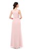 ColsBM Livia Pastel Pink Bridesmaid Dresses Sleeveless A-line Traditional Pick up Floor Length Sabrina