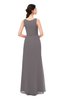 ColsBM Livia Ridge Grey Bridesmaid Dresses Sleeveless A-line Traditional Pick up Floor Length Sabrina