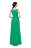 ColsBM Livia Sea Green Bridesmaid Dresses Sleeveless A-line Traditional Pick up Floor Length Sabrina