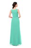 ColsBM Livia Seafoam Green Bridesmaid Dresses Sleeveless A-line Traditional Pick up Floor Length Sabrina