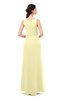 ColsBM Livia Soft Yellow Bridesmaid Dresses Sleeveless A-line Traditional Pick up Floor Length Sabrina