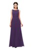 ColsBM Livia Violet Bridesmaid Dresses Sleeveless A-line Traditional Pick up Floor Length Sabrina