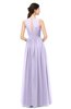 ColsBM Astrid Light Purple Bridesmaid Dresses A-line Ruching Sheer Floor Length Zipper Mature