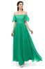 ColsBM Ingrid Pepper Green Bridesmaid Dresses Half Backless Glamorous A-line Strapless Short Sleeve Pleated