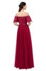 ColsBM Ingrid Scooter Bridesmaid Dresses Half Backless Glamorous A-line Strapless Short Sleeve Pleated