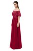 ColsBM Ingrid Scooter Bridesmaid Dresses Half Backless Glamorous A-line Strapless Short Sleeve Pleated