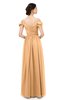 ColsBM Skylar Apricot Bridesmaid Dresses Spaghetti Sexy Zip up Floor Length A-line Pleated