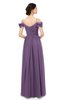 ColsBM Skylar Chinese Violet Bridesmaid Dresses Spaghetti Sexy Zip up Floor Length A-line Pleated
