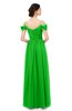 ColsBM Skylar Classic Green Bridesmaid Dresses Spaghetti Sexy Zip up Floor Length A-line Pleated