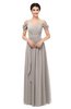 ColsBM Skylar Fawn Bridesmaid Dresses Spaghetti Sexy Zip up Floor Length A-line Pleated
