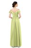 ColsBM Skylar Lime Green Bridesmaid Dresses Spaghetti Sexy Zip up Floor Length A-line Pleated