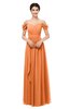 ColsBM Skylar Mango Bridesmaid Dresses Spaghetti Sexy Zip up Floor Length A-line Pleated