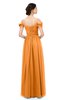 ColsBM Skylar Orange Bridesmaid Dresses Spaghetti Sexy Zip up Floor Length A-line Pleated