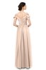 ColsBM Skylar Peach Puree Bridesmaid Dresses Spaghetti Sexy Zip up Floor Length A-line Pleated