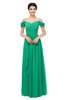 ColsBM Skylar Pepper Green Bridesmaid Dresses Spaghetti Sexy Zip up Floor Length A-line Pleated