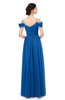 ColsBM Skylar Royal Blue Bridesmaid Dresses Spaghetti Sexy Zip up Floor Length A-line Pleated
