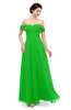 ColsBM Lydia Classic Green Bridesmaid Dresses Sweetheart A-line Floor Length Modern Ruching Short Sleeve