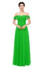ColsBM Lydia Jasmine Green Bridesmaid Dresses Sweetheart A-line Floor Length Modern Ruching Short Sleeve