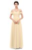 ColsBM Lydia Marzipan Bridesmaid Dresses Sweetheart A-line Floor Length Modern Ruching Short Sleeve