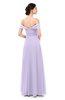 ColsBM Lydia Pastel Lilac Bridesmaid Dresses Sweetheart A-line Floor Length Modern Ruching Short Sleeve