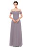 ColsBM Lydia Sea Fog Bridesmaid Dresses Sweetheart A-line Floor Length Modern Ruching Short Sleeve