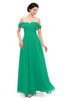 ColsBM Lydia Sea Green Bridesmaid Dresses Sweetheart A-line Floor Length Modern Ruching Short Sleeve