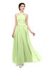 ColsBM Marley Butterfly Bridesmaid Dresses Floor Length Illusion Sleeveless Ruching Romantic A-line