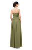 ColsBM Marley Cedar Bridesmaid Dresses Floor Length Illusion Sleeveless Ruching Romantic A-line