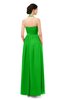 ColsBM Marley Classic Green Bridesmaid Dresses Floor Length Illusion Sleeveless Ruching Romantic A-line