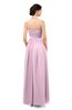 ColsBM Marley Fairy Tale Bridesmaid Dresses Floor Length Illusion Sleeveless Ruching Romantic A-line