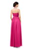 ColsBM Marley Fandango Pink Bridesmaid Dresses Floor Length Illusion Sleeveless Ruching Romantic A-line