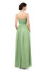 ColsBM Marley Gleam Bridesmaid Dresses Floor Length Illusion Sleeveless Ruching Romantic A-line